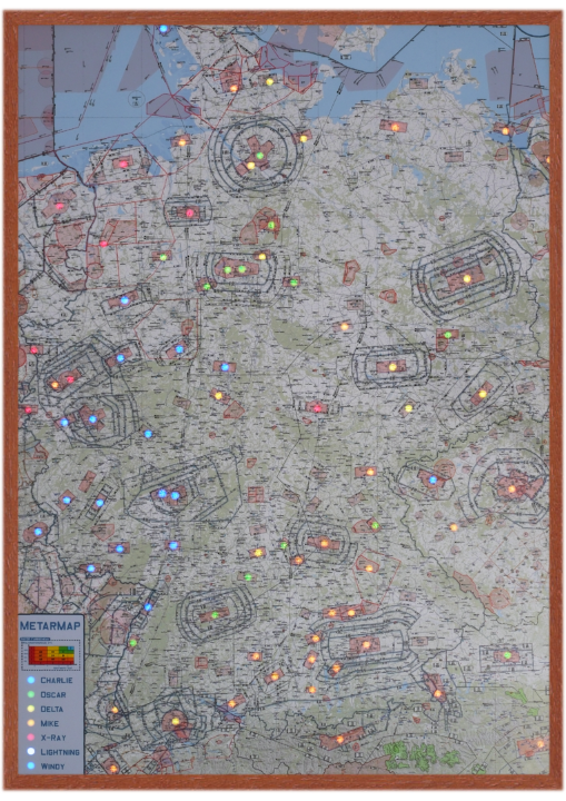 METARMAP with Cherry Frame