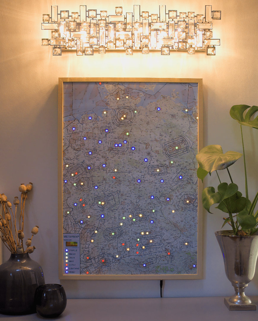 METARMAP with decorations